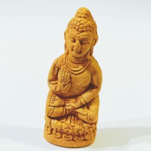 Abhimantrit Wooden Lord Buddha Murti (Idol) & Lab-Certified 30 Gram - Image 4