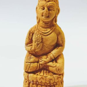 Abhimantrit Wooden Lord Buddha Murti (Idol) & Lab-Certified 30 Gram - Image 5
