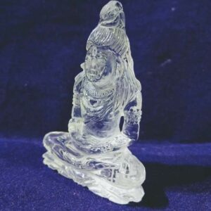 Abhimantrit Sphatik Mahadev Murti (Idol) & Lab- Certified 64 Gram - Image 6