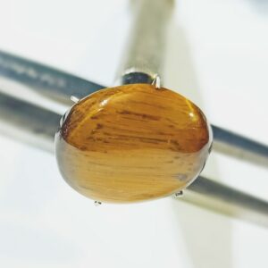 Abhimantrit Tiger Eye Gemstone & Lab Certified-11.25 Carat - Image 7