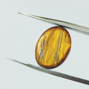Abhimantrit Tiger Eye Gemstone & Lab Certified-11.25 Carat - Image 5