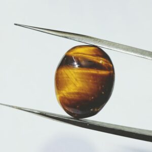 Abhimantrit Tiger Eye Gemstone & Lab Certified-14.25 Carat - Image 4