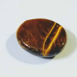 Abhimantrit Tiger Eye Gemstone & Lab Certified-14.25 Carat - Image 1