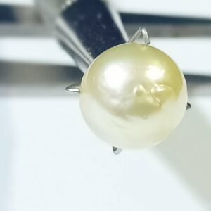 Abhimantrit Natural Yellow Pearl (Moti) Stone - 6.25 Carat - Image 3