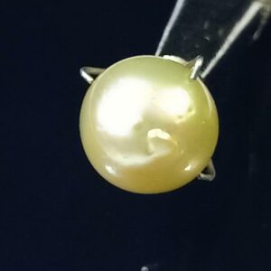 Abhimantrit Natural Yellow Pearl (Moti) Stone - 6.25 Carat - Image 5