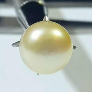 Abhimantrit Natural Yellow Pearl (Moti) Stone -7.25 Carat - Image 4