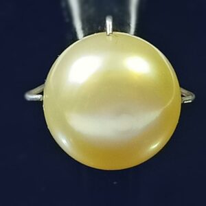 Abhimantrit Natural Yellow Pearl (Moti) Stone -7.25 Carat - Image 3