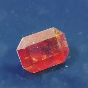 Abhimantrit Hessonite (Gomed) Square Shape Stone 6.25 Carat - Image 4