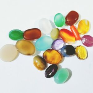 Abhimantrit Natural Nav Ratan Gemstone Set for Vastu Nivaran (20 Pieces of stones) & Lab- Certified - Image 2