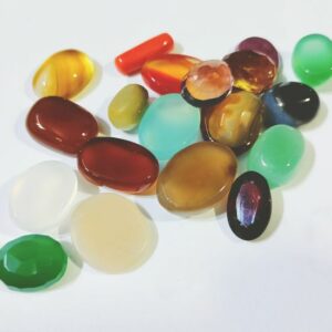 Abhimantrit Natural Nav Ratan Gemstone Set for Vastu Nivaran (20 Pieces of stones) & Lab- Certified - Image 5