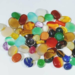 Abhimantrit Natural Nav Ratan Gemstone Set for Vastu Nivaran (63 Pieces of stones) & Lab- Certified - Image 6