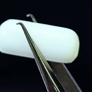 Natural White Coral Stone (Moonga) & Lab Certified  9.25 Carat - Image 5