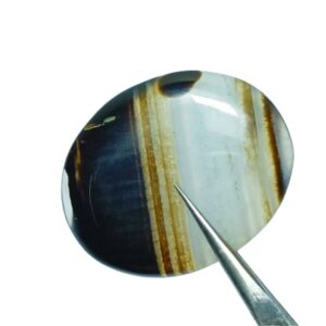 Lab Certified Sulemani Hakik (Agate) Stone & Abhimantrit  40 Carat - Image 1