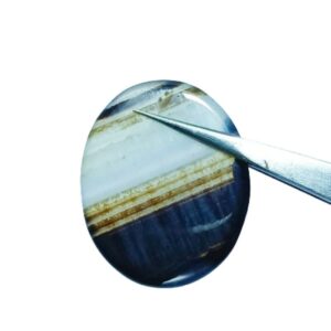 Lab Certified Sulemani Hakik (Agate) Stone & Abhimantrit  40 Carat - Image 4