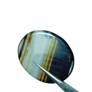 Lab Certified Sulemani Hakik (Agate) Stone & Abhimantrit  40 Carat - Image 5