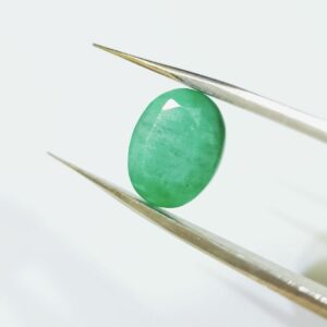 Abhimantrit Panna Stone (Emerald) Stone Lab Certified - 6.25 Carat - Image 1