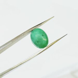 Lab Certified Panna Stone Oval shape - 7.25 Carat - Image 8
