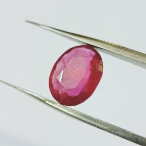Natural Ruby Stone Lab Certified & Abhimantrit- 5.25 Carat - Image 6