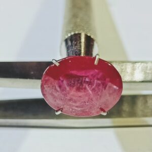 Natural Ruby Stone Lab Certified & Abhimantrit- 8.25 Carat - Image 1