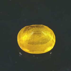 Natural Yellow Sapphire (Pukhraj) & Abhimantrit- 6.25 Carat - Image 3