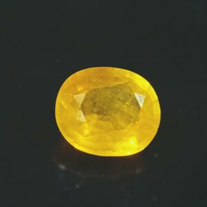 Natural Yellow Sapphire (Pukhraj) & Abhimantrit- 8.25 Carat - Image 3