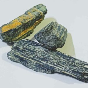 Natural Black Tourmaline 3 Pieces Raw Stone & Abhimantrit - Image 5
