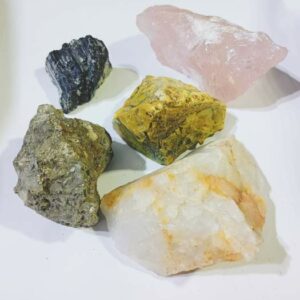 Mix Raw Stone (1 Piece each) Certified & Abhimantrit - Image 2