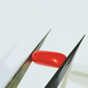 Abhimantrit Natural Red Coral & Lab- Certified 7.25 Carat - Image 3