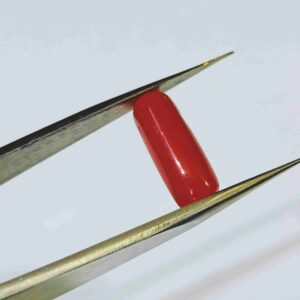 Natural Red Coral Stone Lab-Certified & Abhimantrit 7.25 Carat - Image 7