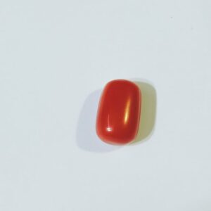 Abhimantrit Red Coral Stone & Lab-Certified  7.25 Carat - Image 3