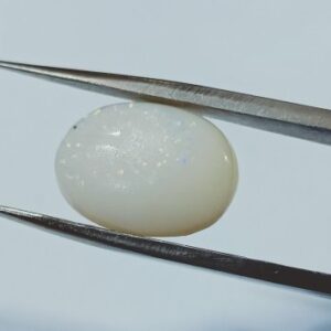 Abhimantrit Fire Opal Stone Certified & 7.25 Carats with Origin tested - Image 4