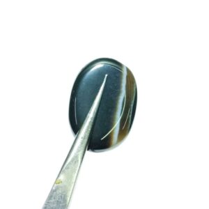 Lab Certified Sulemani Hakik (Agate) Stone & Abhimantrit 15.25 Carat in Silver Locket - Image 4