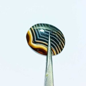 Abhimantrit Sulemani Hakik (Agate) Stone, Lab Certified & 17.50 Carat - Image 2