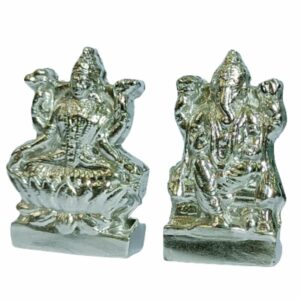 Abhimantrit Parad Laxmi Ganesh Murti / Mercury- Weight- 175Grams - Image 4