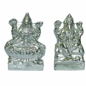 Abhimantrit Parad Laxmi Ganesh Murti / Mercury- Weight- 175Grams - Image 2