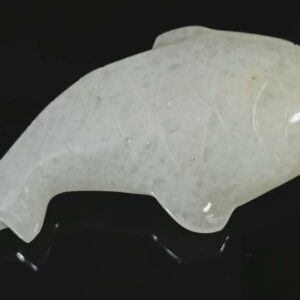 White Quartz Fish (1 Piece) Lab-Certified & Abhimantrit - Image 4