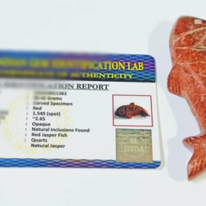 Red Jasper Fish (1 Piece) Lab-Certified & Abhimantrit - Image 7