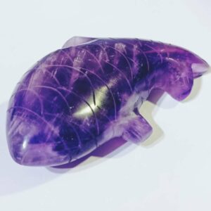 Amethyst Fish (1 Piece) Lab-Certified & Abhimantrit - Image 1
