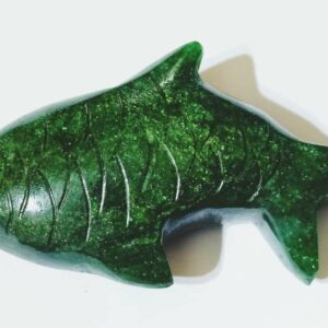 Abhimantrit Green Aventurine Fish (1 Piece) Lab-Certified - Image 4