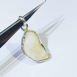 Abhimantrit Shukra Mani, Lab Certified 16 Carat in silver locket - Image 1