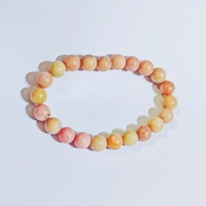 Abhimantrit Rhodochrosite Stone Bracelet Certified - Image 2