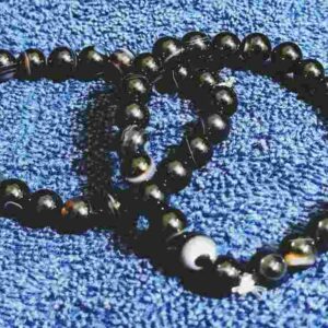 Abhimantrit Sulemani Hakik Bracelet Certified (2 pieces) - Image 2