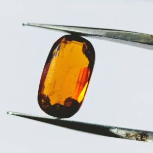 Abhimantrit Hessonite (Gomed) Oval Shape  5.25 Carat - Image 2