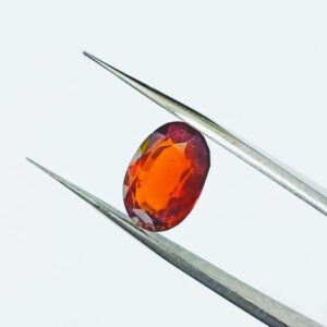 Abhimantrit Hessonite (Gomed) Oval Shape  8.25 Carat - Image 4