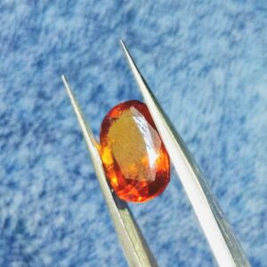 Abhimantrit Hessonite (Gomed) Oval Shape  6.25 Carat - Image 3