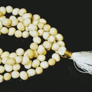 Abhimantrit Certified White Gunja Mala - For Karz Related & Power to Attract Wealth - Image 4