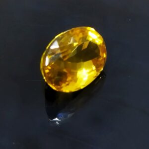 Abhimantrit Yellow Citrine Stone 6.25 Carat Certified - Image 5