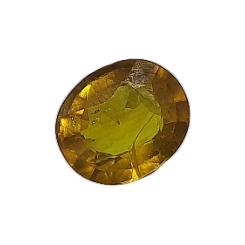 Abhimantrit Yellow Sapphire Pukhraj 3.40 Carat