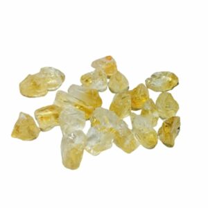 Lab Certified Yellow Citrine Raw Stone 90 Gram Appx. Abhimantrit - Image 5