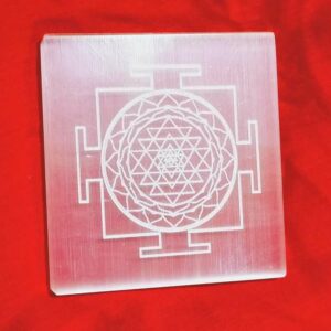 Abhimantrit Energized Selenite Shree yantra (powerful Yantra) - Image 6